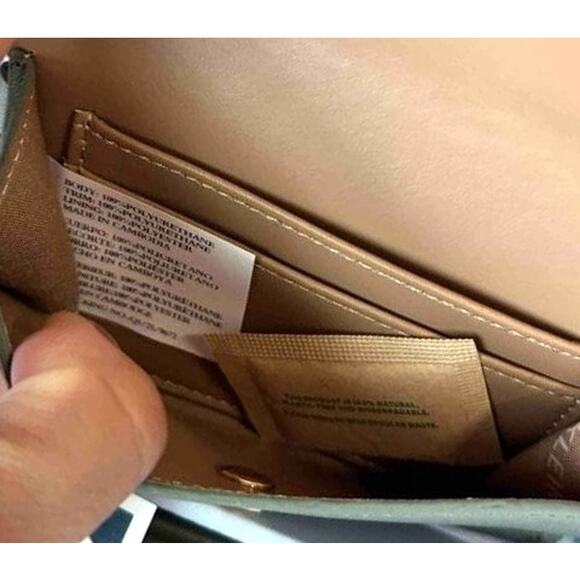 Ann Klein Sage Green Faux Leather Bag Wallet 3 piece Gift Set - Picture 7 of 9